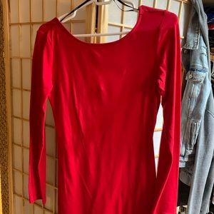 Long sleeved, plain dress F21